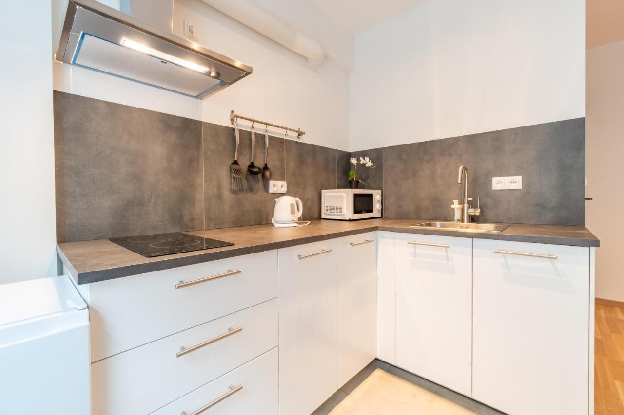 פראג Brand New Two Room Apartment #26 With Free Secure Parking Close To Center מראה חיצוני תמונה