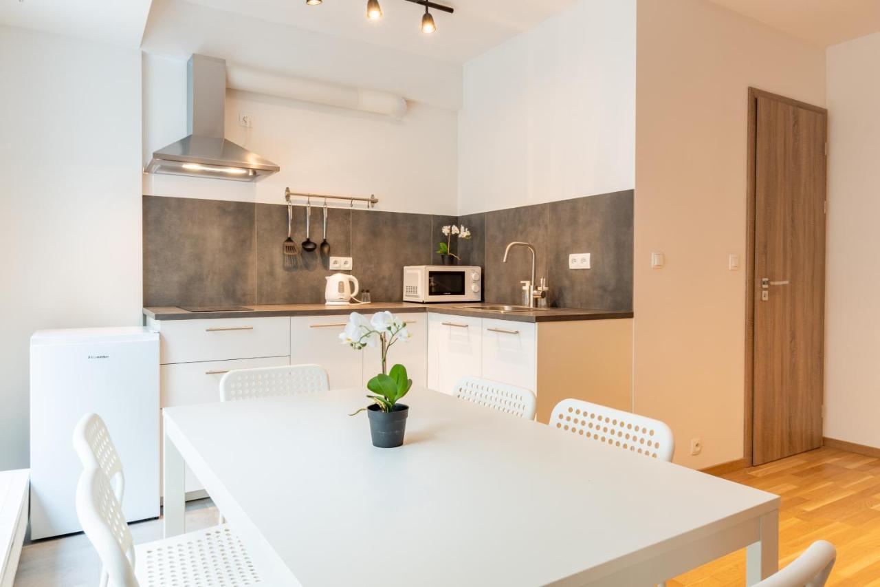 פראג Brand New Two Room Apartment #26 With Free Secure Parking Close To Center מראה חיצוני תמונה